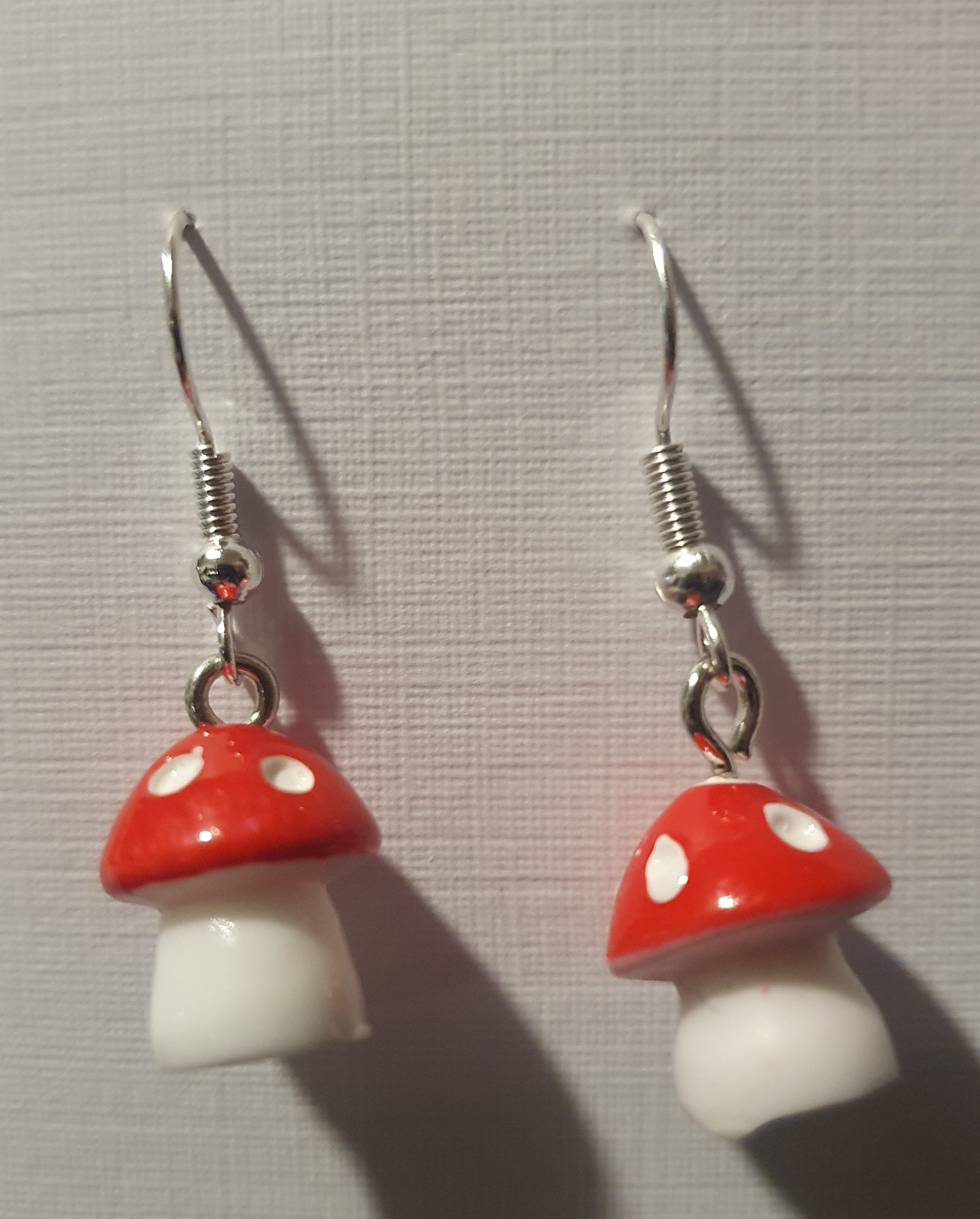 Mushroom earrings