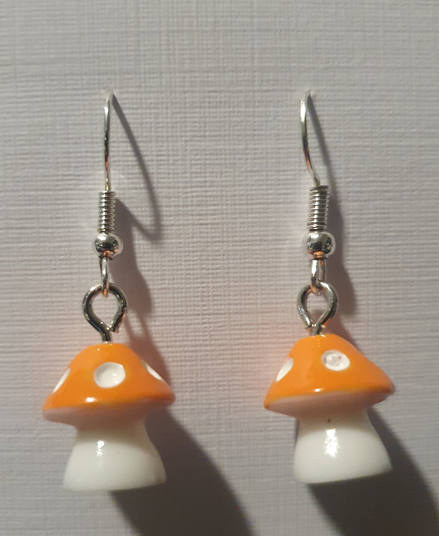 Mushroom earrings